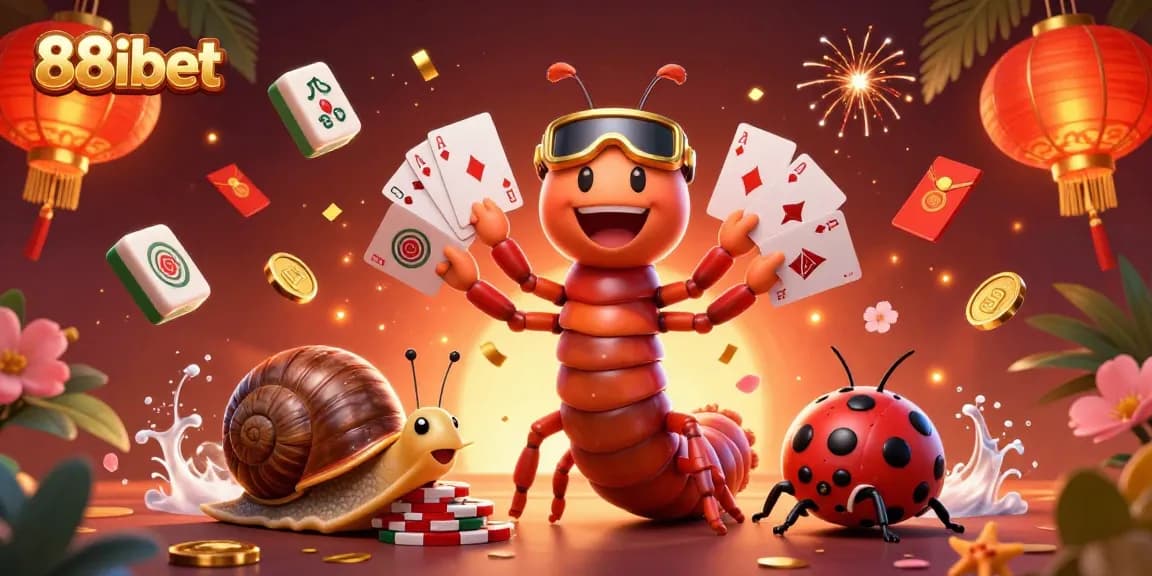 Engage in thrilling gameplay at 88ibet with vibrant casino action featuring unique characters.