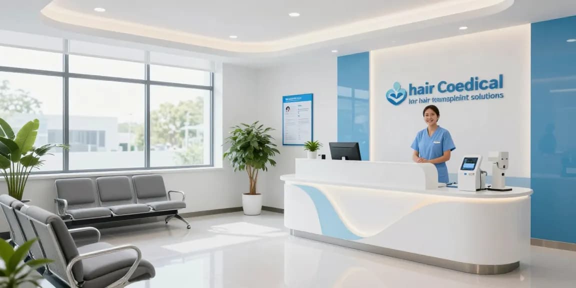 "Consultation for hair transplant istanbul in a welcoming health clinic environment, showcasing professional medical services."