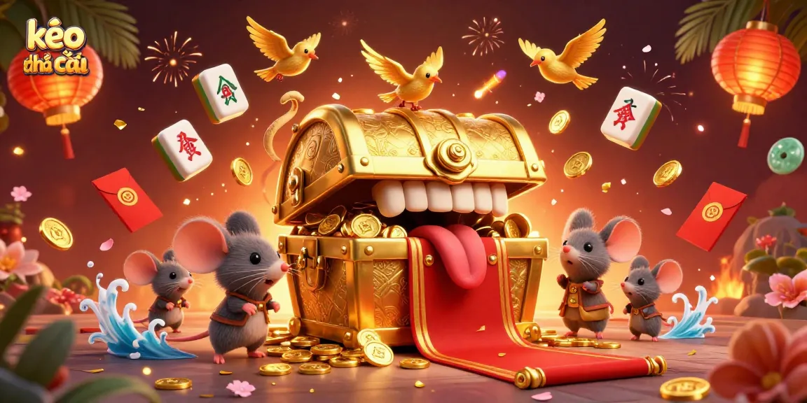 Engage with kèo nhà cái to unlock gaming adventures in this vibrant casino-inspired scene.