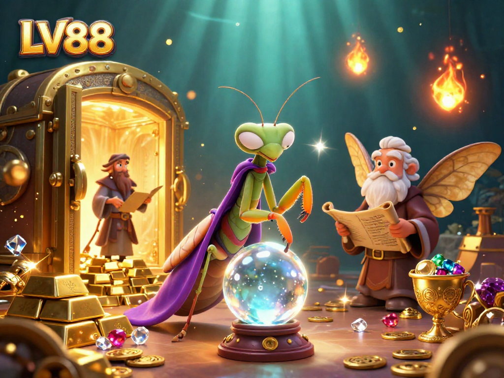 Win big with LV88 through immersive games and magical illustrations.