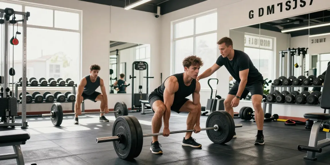 Prime Pharma Steroiden training scene showcasing a bodybuilder lifting weights in a modern gym.