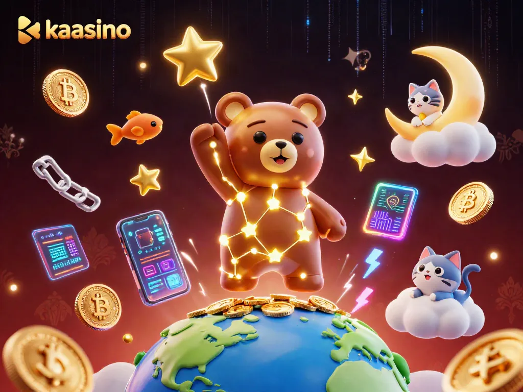 Experience exciting wins at kaasino with dynamic slot elements and vibrant crypto visuals.