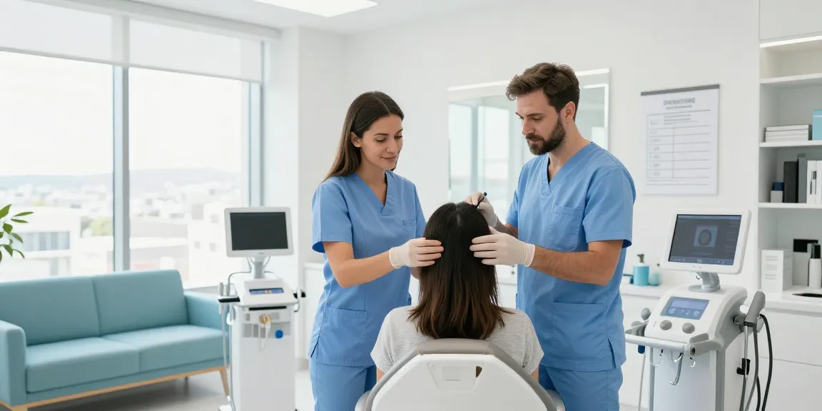 Hair transplant Istanbul consultation in a modern clinic environment focused on patient care and wellness.