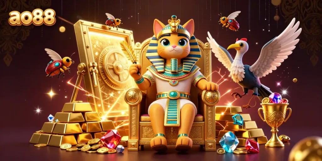 ao88 casino offers a vibrant gaming adventure with treasures overflowing and thrilling encounters.