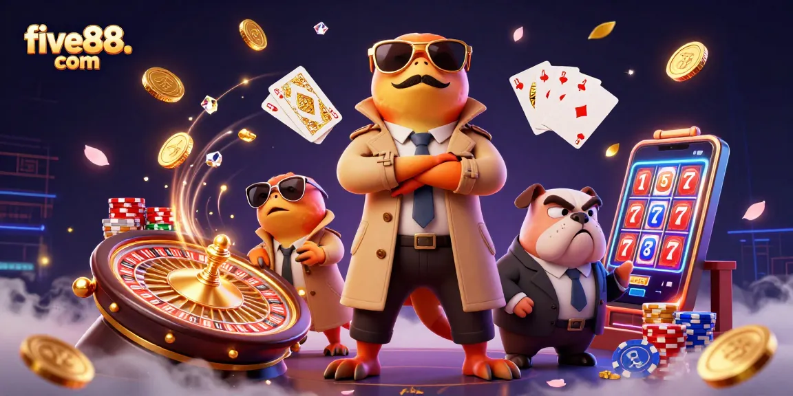 Win big at five88. com with exclusive casino games, featuring thrilling betting visuals.