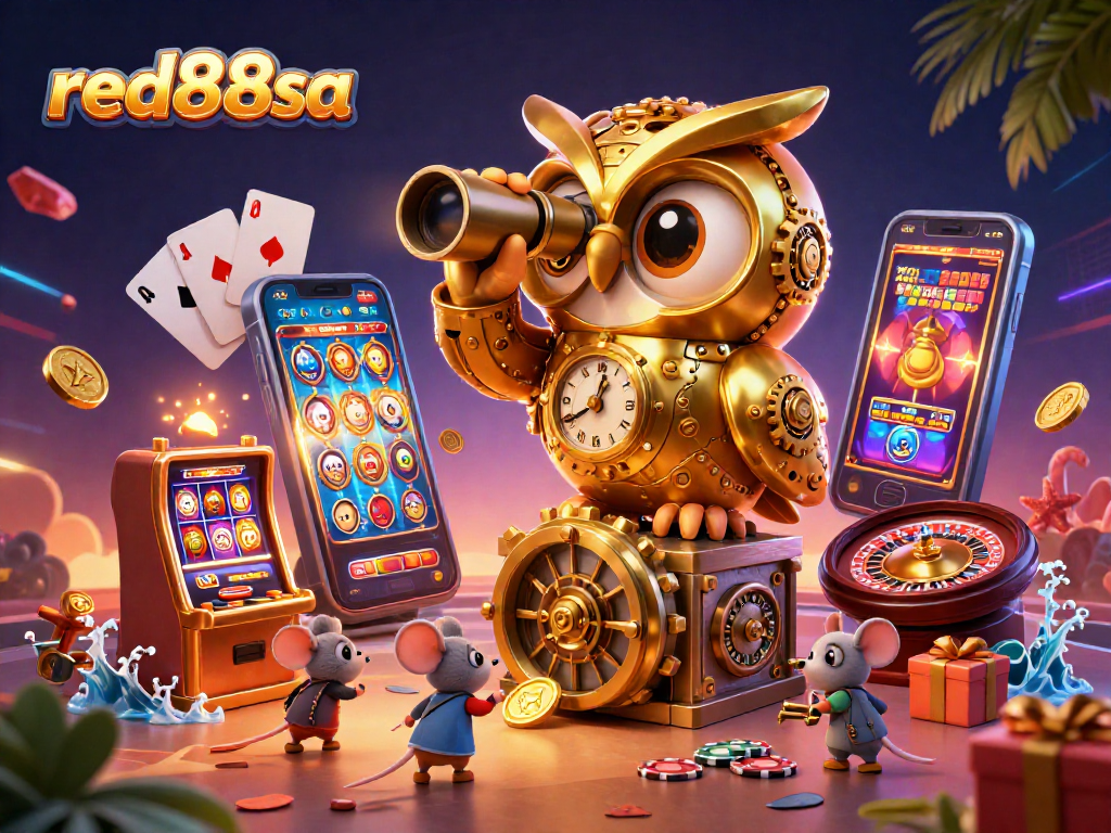 Engage in thrilling games at red88sa with vibrant characters and dynamic casino elements.