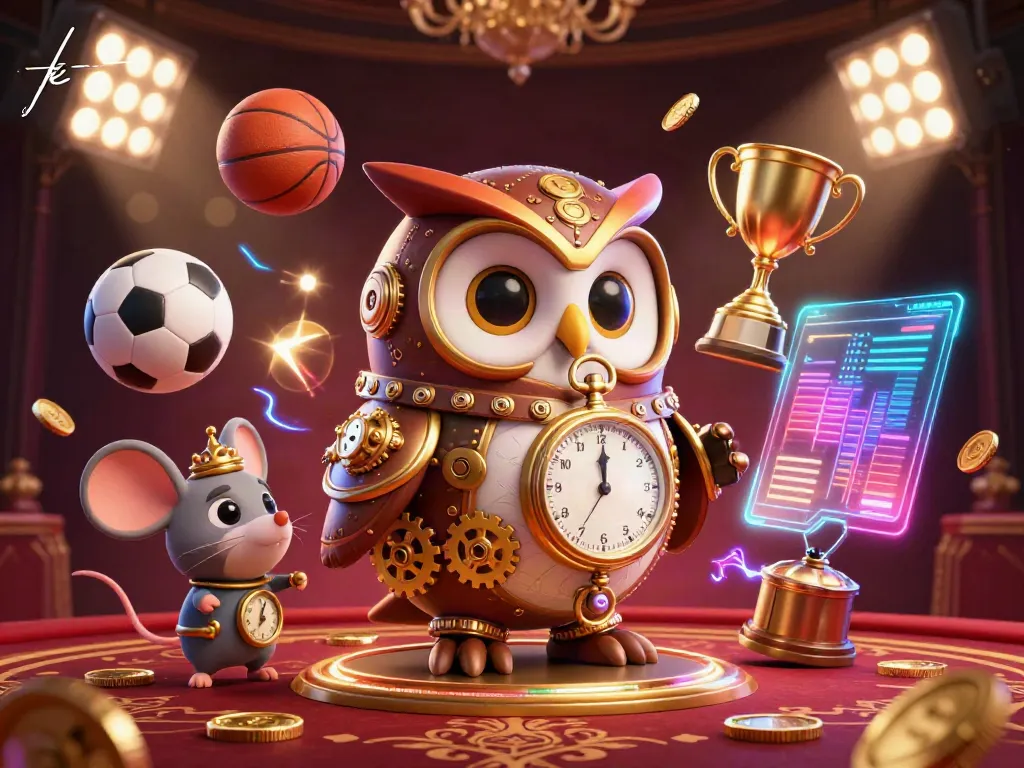 Experience thrilling excitement at tk 88 with engaging 3D cartoon characters and dynamic sports elements.