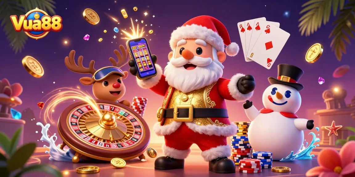 Spin the reels and join the festive fun at Vua88 with exciting jackpots and vibrant casino games