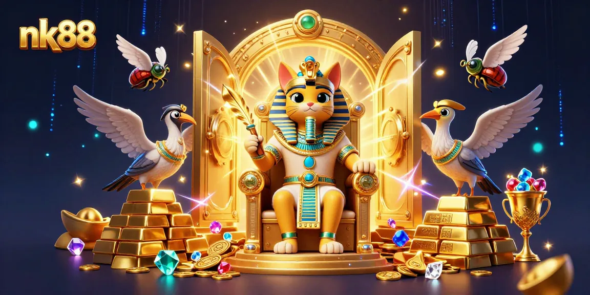 Join the action at nk88 Casino, where treasures and excitement await in an ultra-detailed 3D scene.