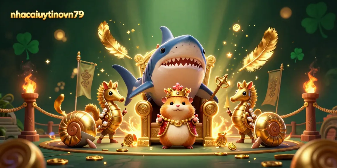 Experience thrilling action with nhacaiuytinovn79, featuring a hamster king in a vibrant casino adventure.