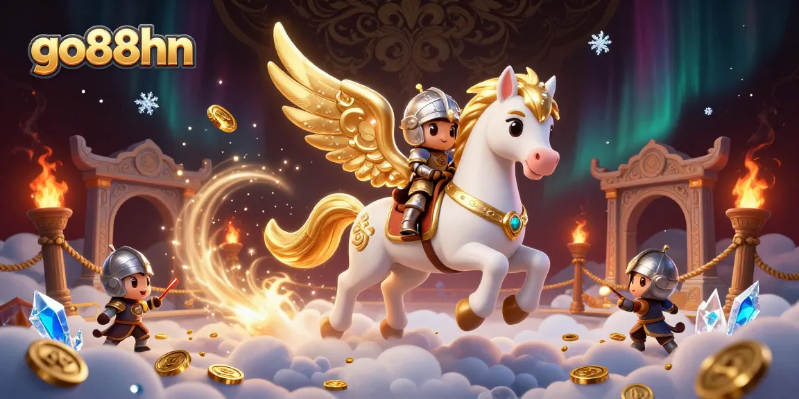 Engage in thrilling gameplay at go88hn, showcasing incredible 3D characters and vibrant casino elements.