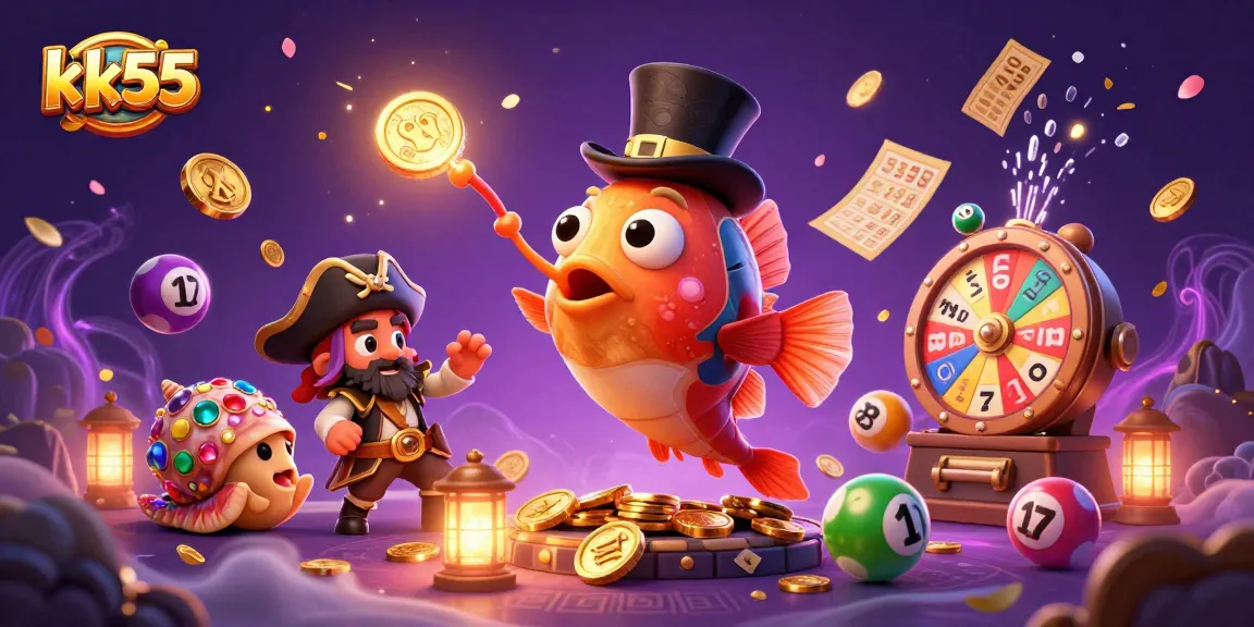 Experience thrilling gameplay at kk55 with exciting characters and dynamic lottery elements.